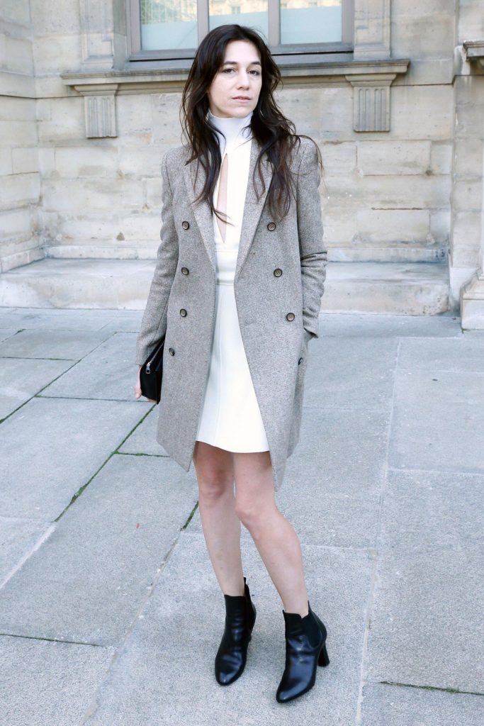 Charlotte Gainsbourg attending the Louis Vuitton Autumn/Winter 2014 show