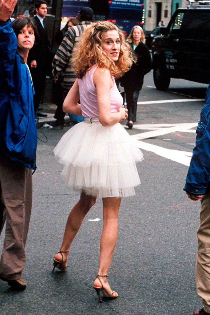 Sarah Jessica Parker as Carrie Bradshow in Sex and the City