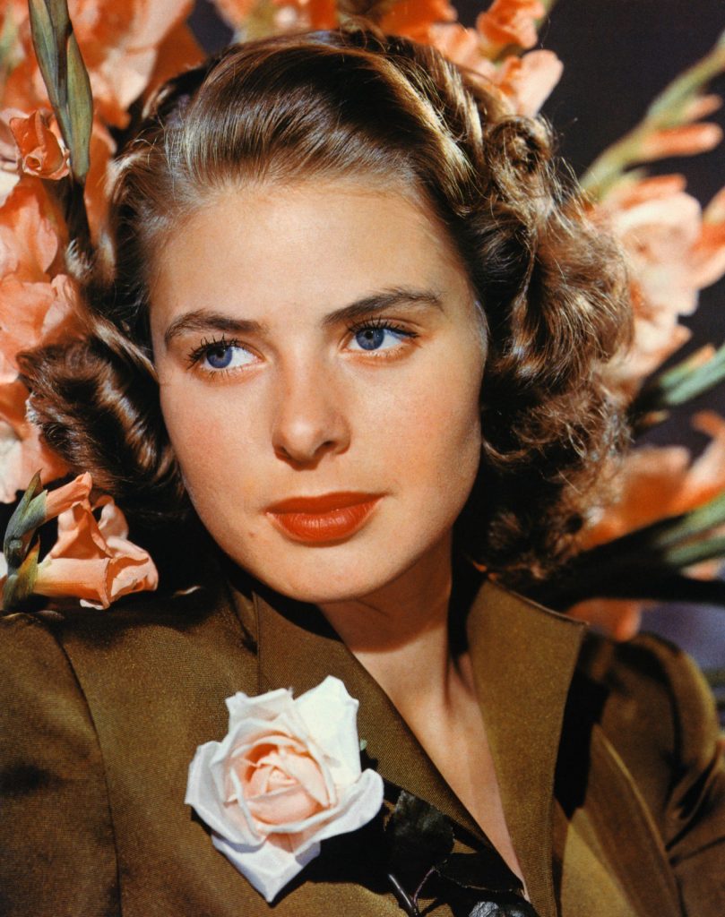 Ingrid Bergmen photographed in the mid-1940s, Image Courtesy of CinemaPhoto, Corbis