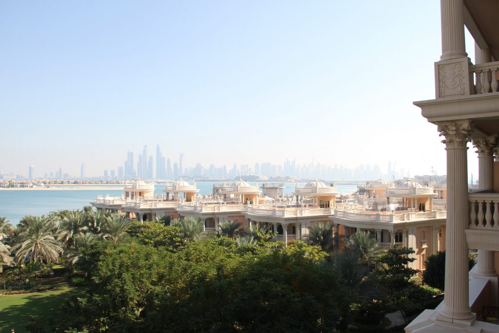 The beautiful location for our shoot: Kempinski Hotel & Residences, Palm Jumeirah