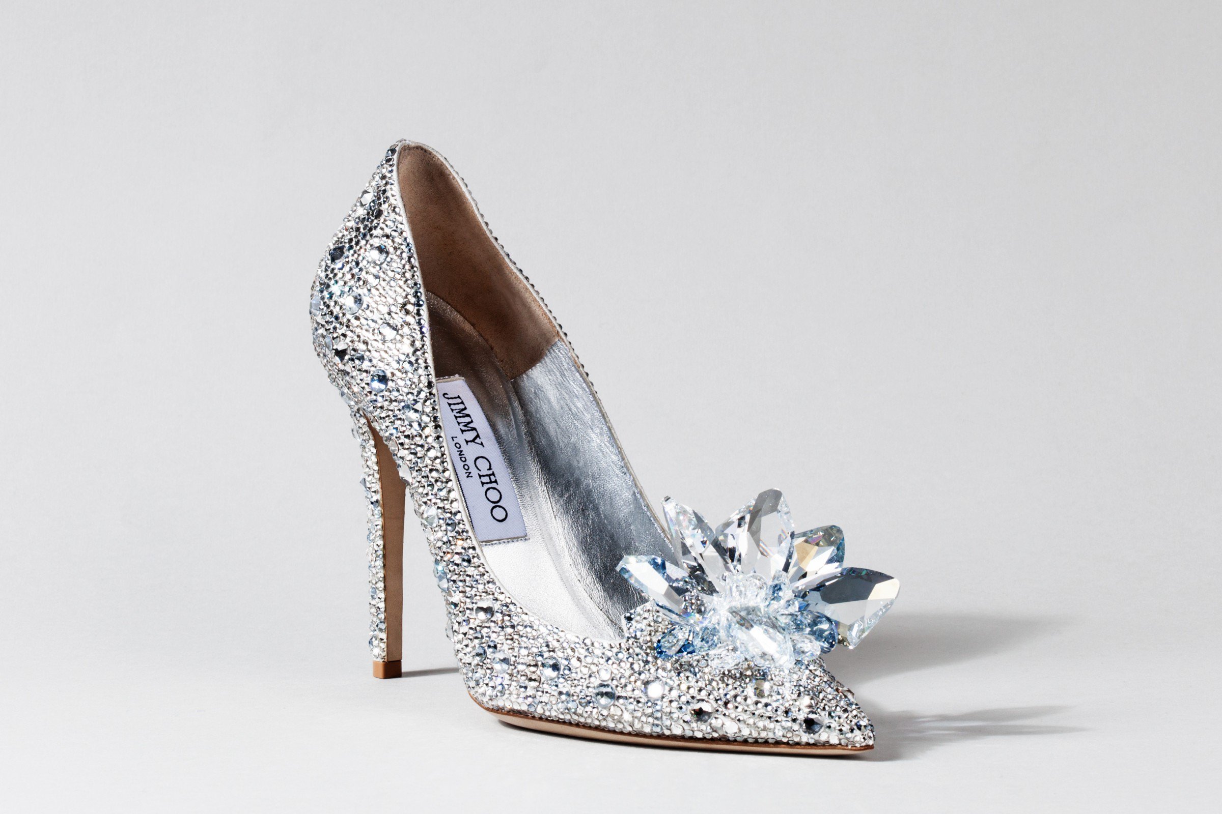 Jimmy Choo creates modern design Cinderella Shoe worthy of Fairy tale