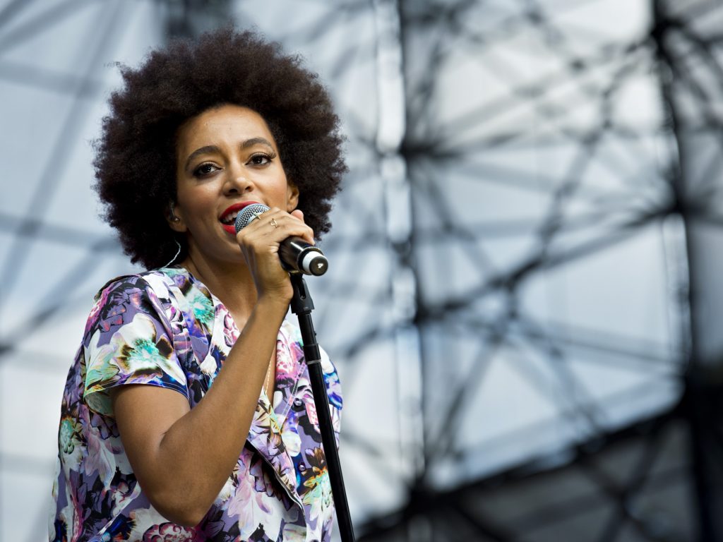 Experimental Solange is soulfully stylish. Photography by Amy Harris/Corbis.