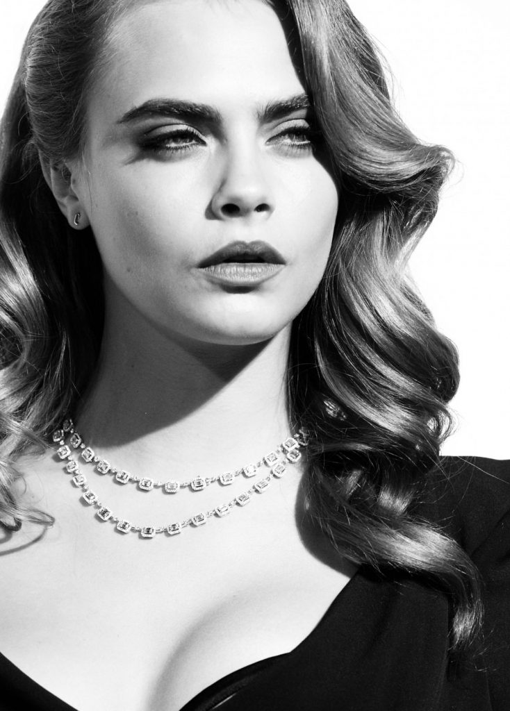 Star of Paper Towns, Cara Delevingne. Photographed by Rune Hellestad/Corbis.