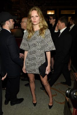 Anna Ewers at Chanel Tribeca Film Festival Artists dinner, photographed by Dimitrios Kambouris, Getty.