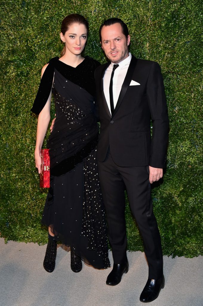 Sofia and her husband Alexandre at the 11th Annual CFDA Awards, photographed by Getty.