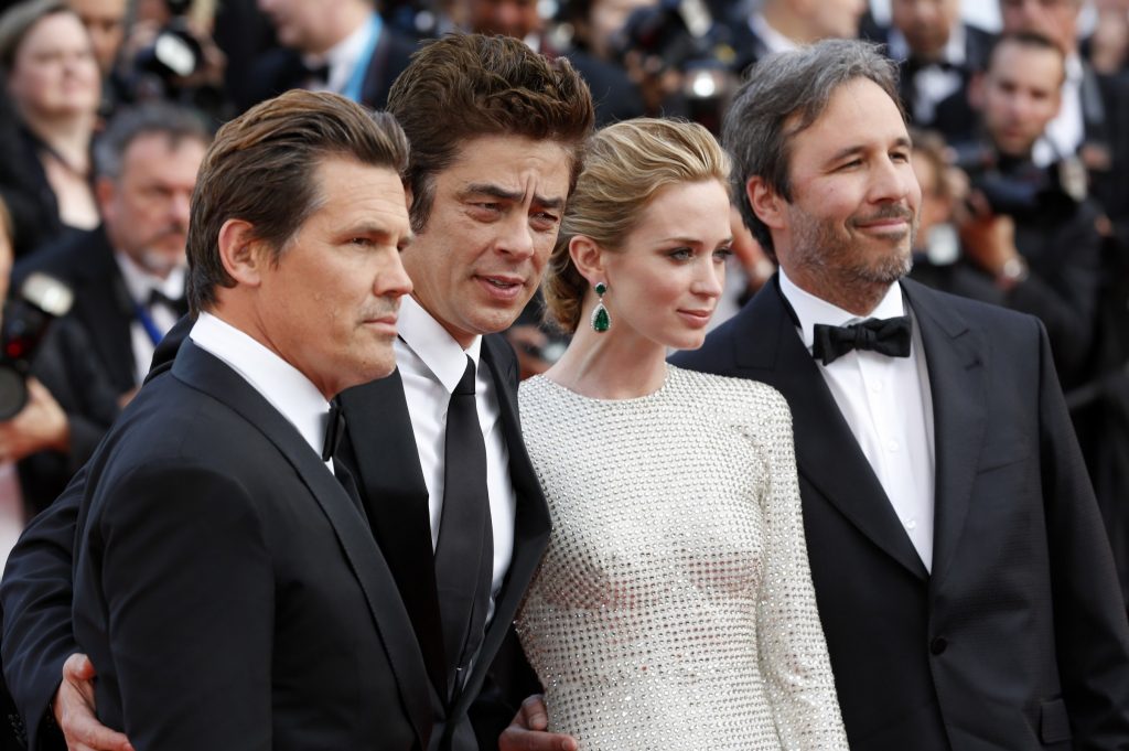 Emily Blunt and her Sicario co-stars on the red carpet