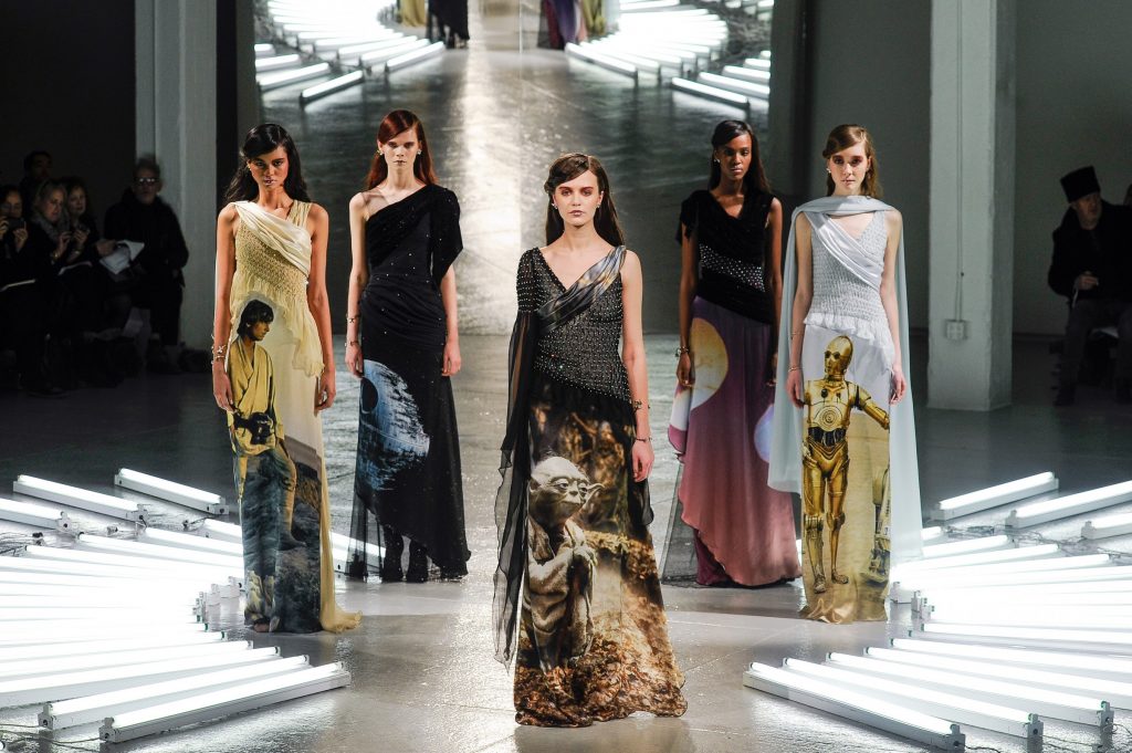The Star Wars inspired AW14 collection by Rodarte. Image courtesy of Gorunway.