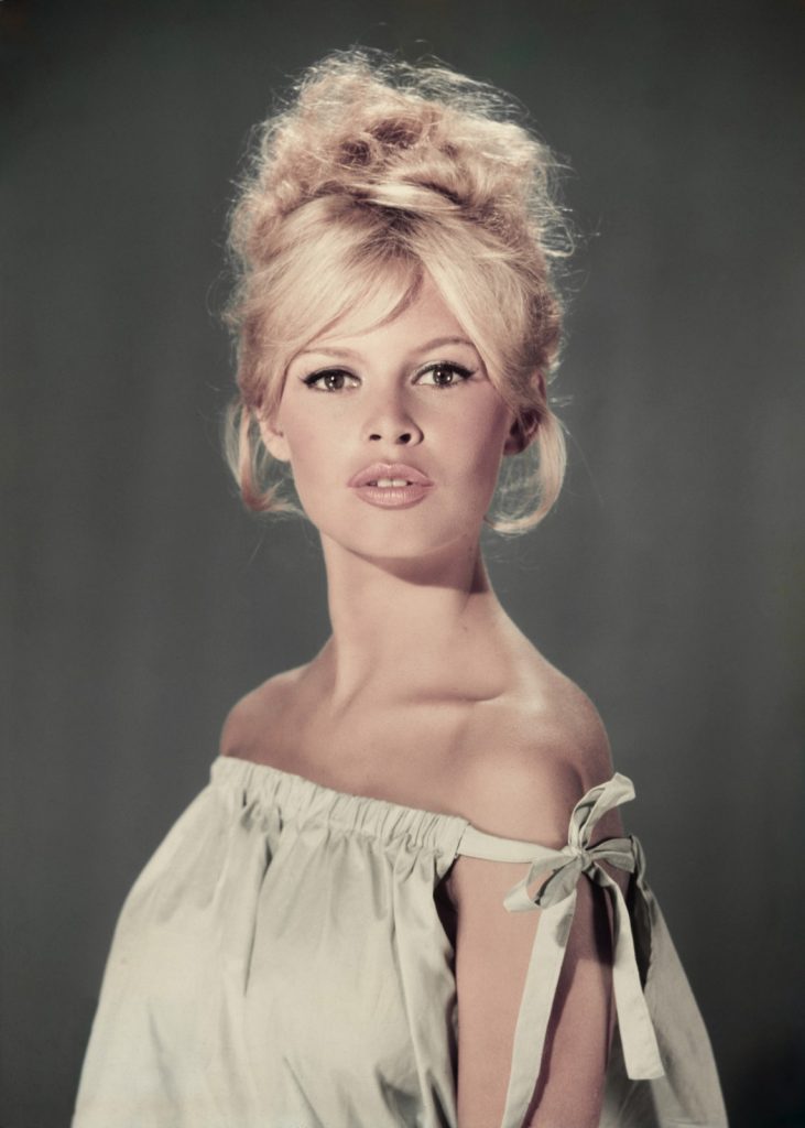 Portrait of Brigitte Bardot, 1960. Photo courtesy of Hulton Archive/Getty Images.
