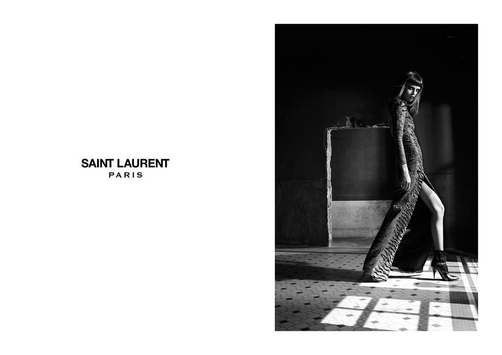 Saint Laurent Autumn/Winter 2015 Campaign, Photographed by Hedi Slimane