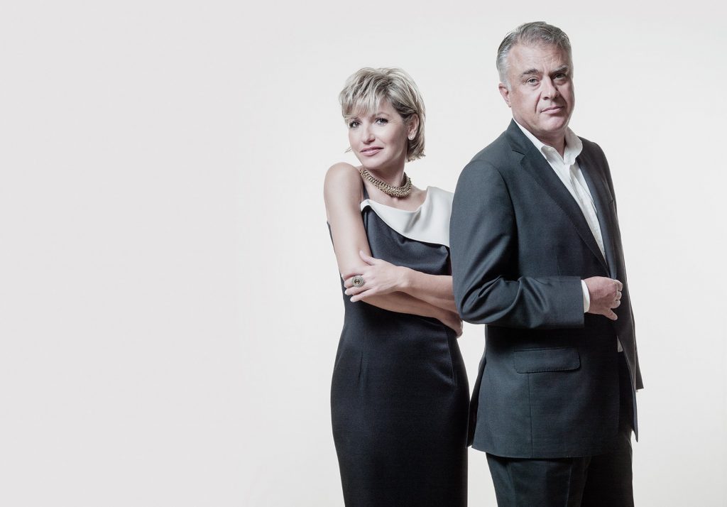Co-founders Martine Micallef and husband Geoffrey Nejman