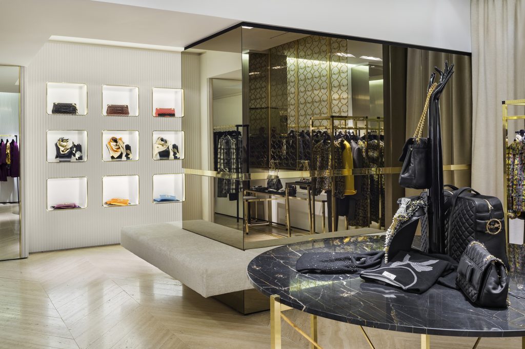 Interior of the Weill Boutique in Paris