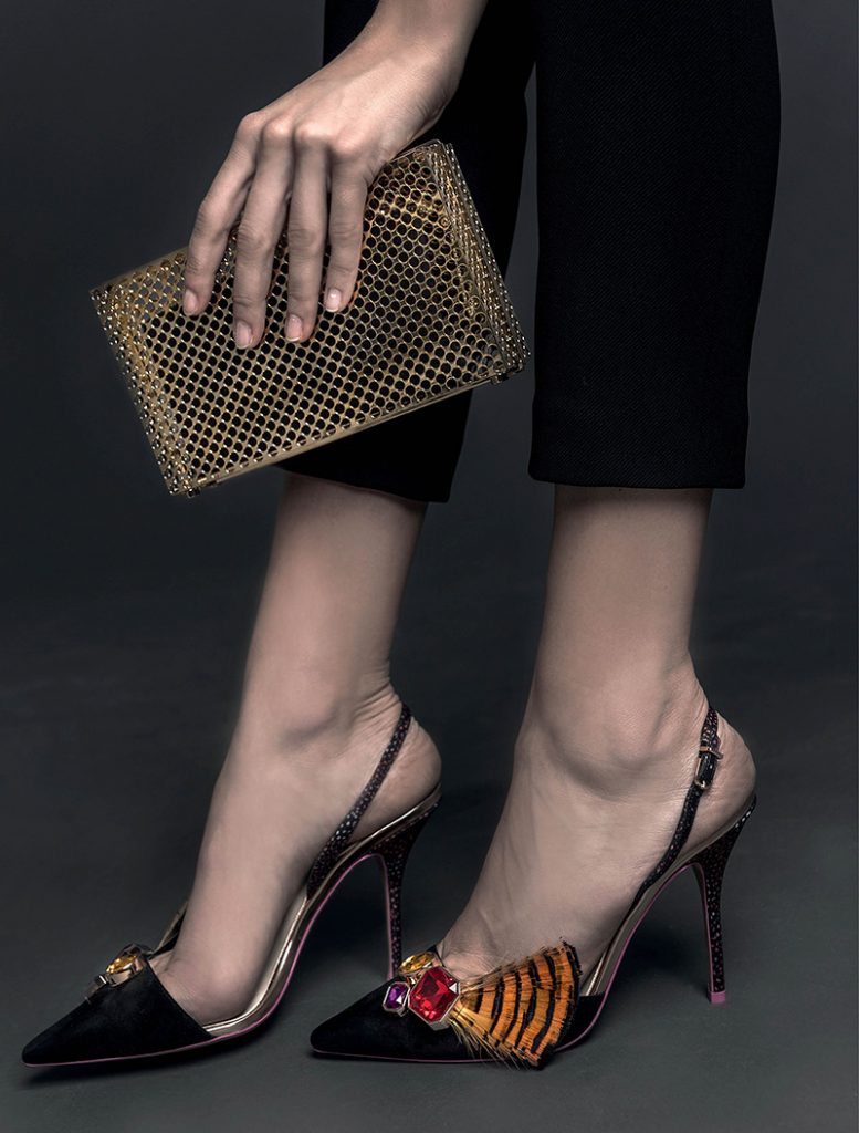 Clutch, CHARLOTTE OLYMPIA at Bloomingdales | Shoes, SOPHIA WEBSTER at Level Shoe District