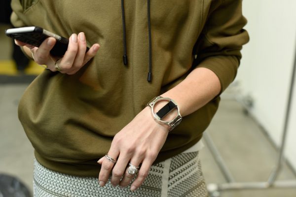 One of New York's youngest, hottest designers Public School took a new step towards the wearable technology movement in collaboration with fitness tracking company Fitbit to produce sleeker and trendier gadgets that debuted in their a/w16 show.