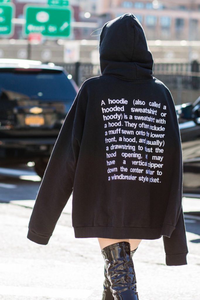 The key catalyst behind the surge of athleisure, Demna Gvasalia for Vetements and Balenciaga, re-introduced the infamous hoodie and made it this season’s must-have