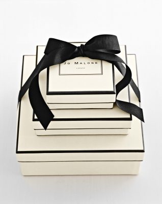 Add a personal message or monogram an exquisite bottle or candle with the initials of your loved one at Jo Malone.  Available in The Dubai Mall