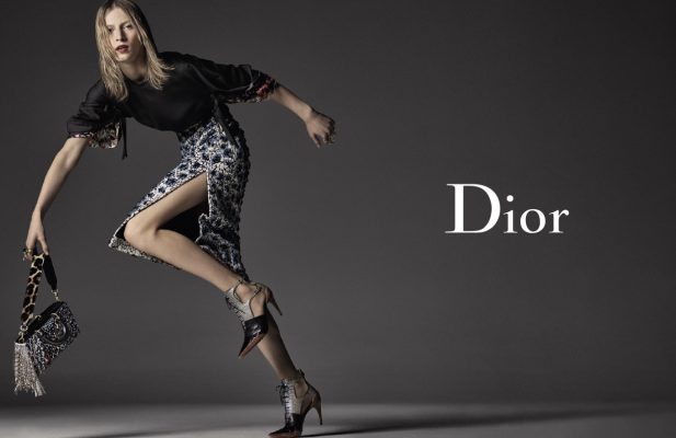 In Dior's FW16 Campaign shot by Steven Meisel