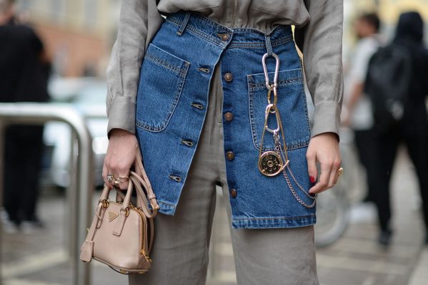 Fashion is all about experimentation, breakdown what is deemed ‘conventional’ and don a classic piece in a new way. For the fearless style maven, try layering a denim skirt over trousers for a fresh take on the trend.