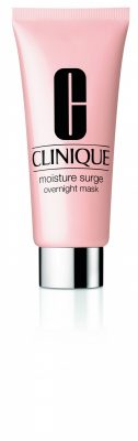 Clinique's oil-free Moisture Surge Overnight Mask penetrates the skin to soothe and nourish tired and irritated skin.