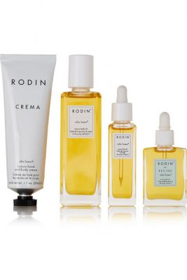 The Carry-On KitConsisting of enriching creams and moisturising oils perfectly sized for your journey, this kit keeps us hydrated and protected. Olio Lusso Travel Kit, Rodin @NETAPORTER