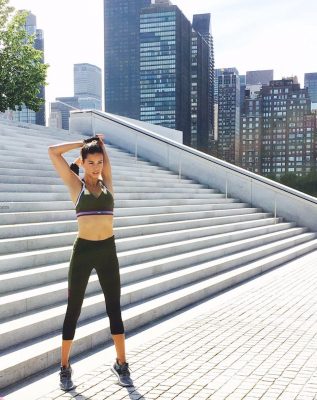 Another Victoria's Secrets model, Adriana Lima (@adrianalima) recently posted a lycra-clad photo of herself preparing for a jog in New York with the motivational hashtag #trainlikeanangel. The Brazilian bombshell is best known for her well-maintained physique and toned body. Charlie Townsend will be proud