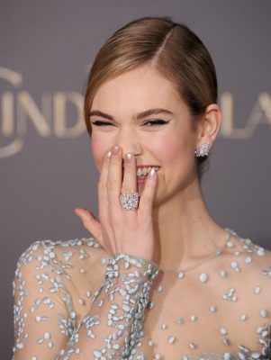 Downtown Abbey actress Lily James left social media when she first joined the much-loved drama as Lady Rose MacClare because of abuse she’d received online. Unfortunately, that didn’t stop trolls from starting conspiracy theories that her waistline in the film Cinderella was the work of CGI. James, 25, told the Radio Times: “I was surprised people had an opinion about me”