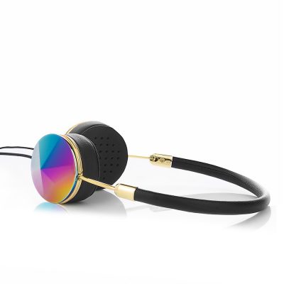 The Entertainment  The headphones that fuse stunning oil slick details with superior sound quality. The memory foam ear cushions are even angled to comfortably be worn with earrings. Layla Oil Slick Headphones, FRENDS