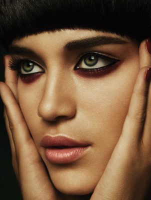 Winter’s Rose  Revealing red as the provocative and confidence inspiring beauty shade for the new season, our editorial with Chanel Beauty exposes the wearability of this notoriously challenging colour.