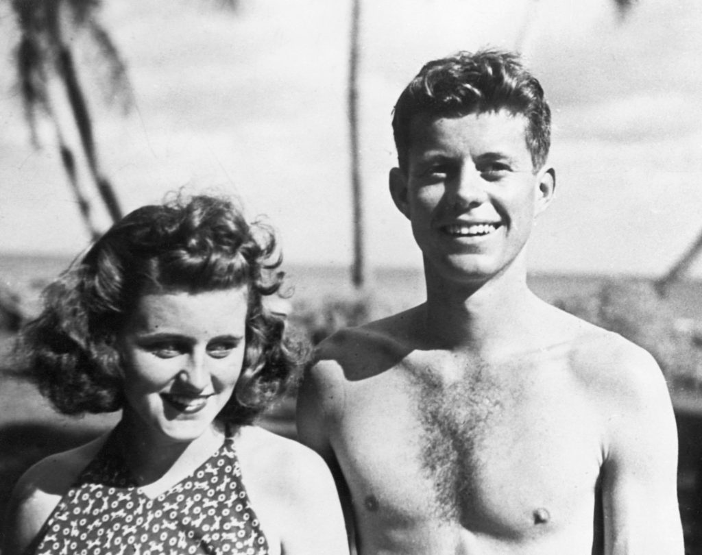Kick and JFK were noticeably similar. As one of JFK’s many girlfriends said: “He looked like her twin".