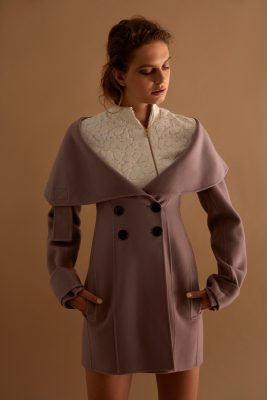 Top and coat dress, CHRISTIAN DIO