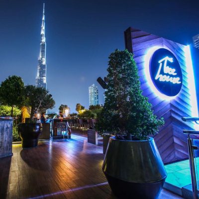 Where: The Treehouse, Taj, Dubai  Best For: A Hidden Gem  A Business Bay hideaway for the effortlessly chic, rich Renaissance décor, lush furnishings and ornate trees adorn this decadent rooftop lounge styled as a house turned inside out