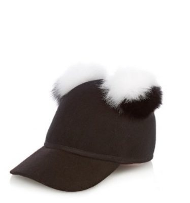 Sass wool and fox-fur cap, Charlotte Simone