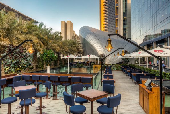 Where: Dusty’s, DIFC, Dubai  Best For: Atmosphere  Buzzy business lunches and late night lounging, Dusty’s caters to every mood and whim. Head to the largest terrace in DIFC for skyscraper views, attentive staff and a whole lot of relaxed fun, there’s something happening here every day of the week