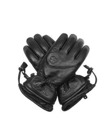 Initial leather ski gloves, Lacroix