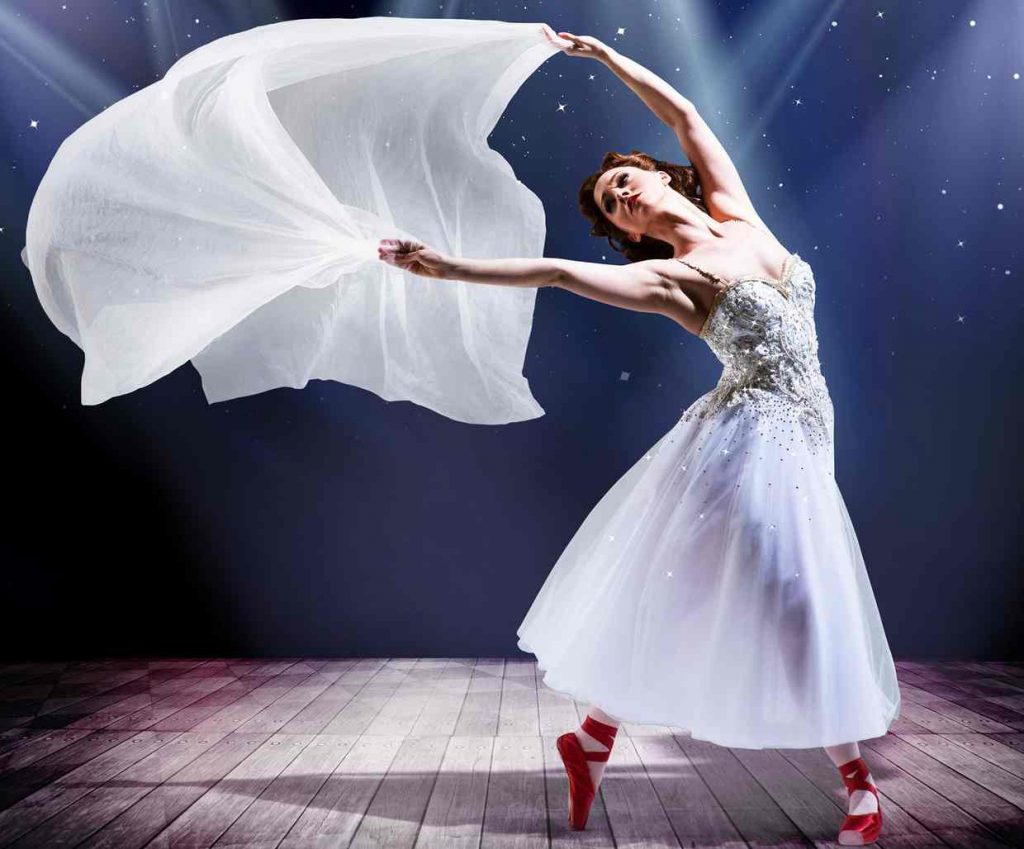 Ashley Shaw as Victoria Page in The Red Shoes. Image courtesy of Saddler's Wells Theatre