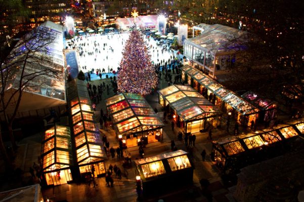 New York, America. Brimming with unique holiday items from artisan gifts to local crafts, Bryant Park is a shopper’s paradise during this time of year. Drink scrumptious eggnog and watch the magical Rockefeller Center tree light up. Until 3rd January 2017