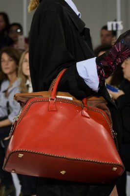 Maison Margiela. A strong contender for work appropriate bags everywhere, Maison Margiela’s 5AC bag with brown braided details speaks the language of business and is roomy enough for iPads, folders and all your makeup