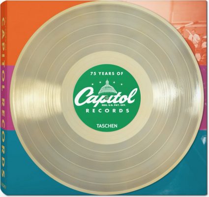 Cover of 75 Years of Capitol Records Reuel Golden, Barney Hoskyns Hardcover, 33 x 33 cm, 492 page
