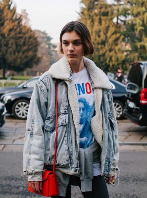 From Dior’s feminist Tees to Gucci’s printed cotton shirts, it’s never been cooler to sport the band trend. Style with a tulle skirt for a softer approach or wear with a denim jacket for nonchalant rocker style.