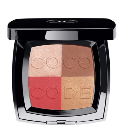 The Blush:  Blush became brighter and bolder this year. When making the most of our cheeks we went for Chanel’s Coco Code palette that offers an update on classic colours with peach, honey, caramel and pink-red shades that can also be used as bronzers and highlighter