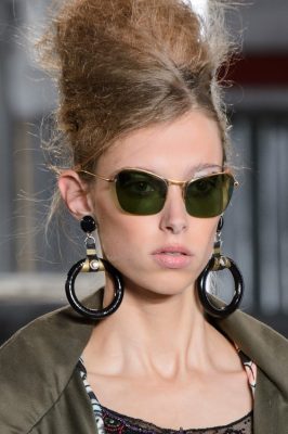 Antonio Marras. There are always options for those of us that want to channel the exaggerated beauty of retro-hoops. Antonio Marras shows us how to bring the drama in his polished tribal inspired version