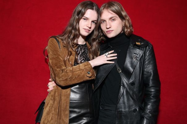 Anthony Vaccarello explored the paradoxes of a contemporary Saint Laurent femininity on Tuesday. Afterwards, Angele Metzger & Lukas Ionesco were spotted at the brand's luxurious and hip afterparty, which welcomed a plethora of fashion's greatest stars.