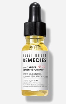 Skin Clarifier Pore & Oil Control: A clever fusion of manuka, sea buckthorn, rosehip and saw palmetto oils help to unclog pores and balance out the skin's oil levels.
