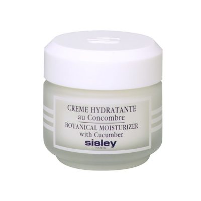 Crème Hydratante au Concombre by Sisley. The silky non-greasy texture of this refreshing moisturiser comes from its key ingredient; cucumber. Within days you will notice a replenished radiance, revitalised youthfulness and incredible softness across the skin largely due to the mineral salts and amino acids present in cucumber.