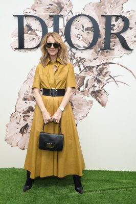 Celine Dion attends Dior's Haute Couture show.