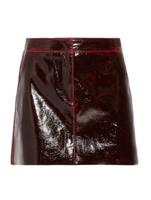 Tibi's glossed wool-blend mini skirt taps into one of the autumn/winter season's biggest colour trends. Try it out with a button up short-sleeved white shirt or sleeveless black turtleneck and oversized blazer for sophisticated day and workwear.