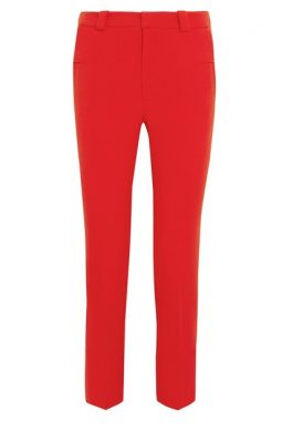These Lacerta trousers by Roland Mouret beautifully fit both slim and curvaceous women, as they’re expertly crafted from stretch-crepe – a notoriously flattering fabric. Neatly, pressed creases are married with a high-sitting waistline that achieves a powerful leg-lengthening effect and just a flash of ankle.