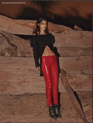 A cool approach to red in Scorched Soul | MOJEH 42 | Photographed by Greg Adamski | Styled by Kelly Baldwin
