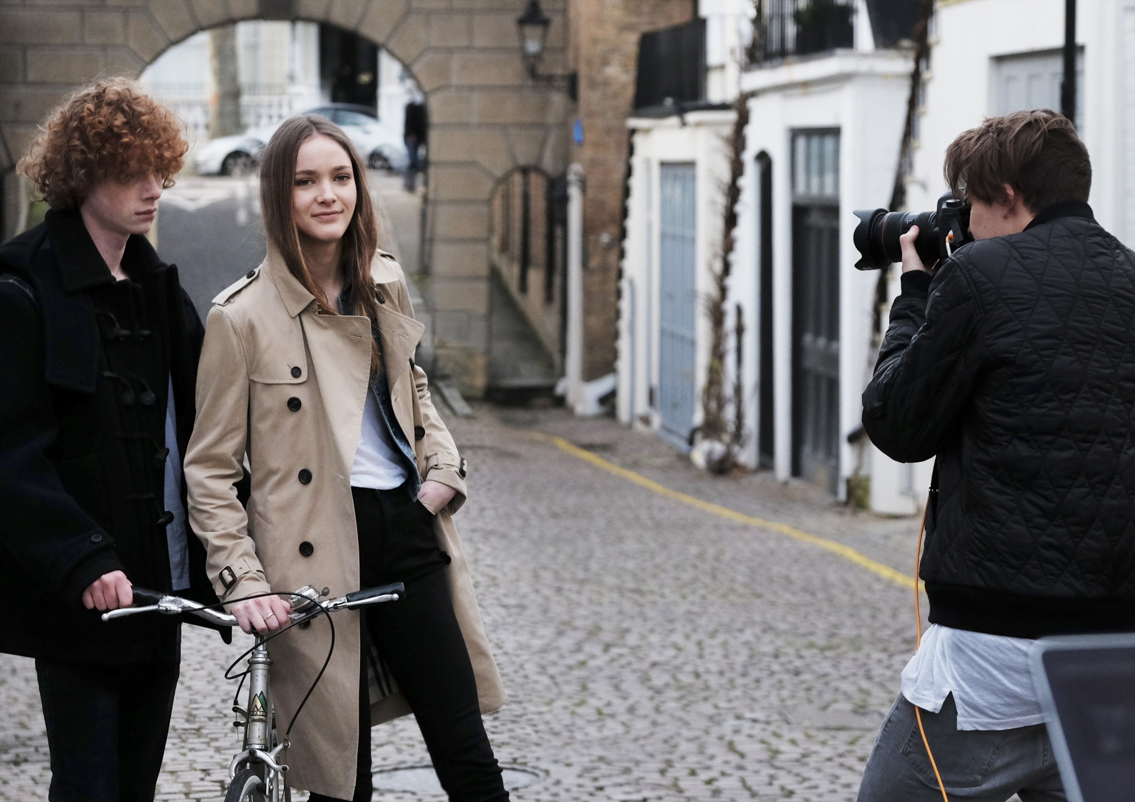 Behind-the-Scenes with Brooklyn and Burberry