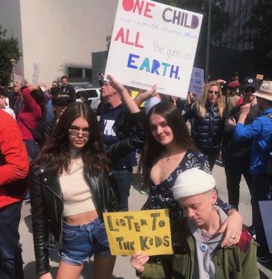 celebrities march for our lives