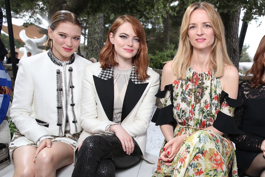 Emma Stone & More Stars Rock Front Row at Louis Vuitton Resort '19